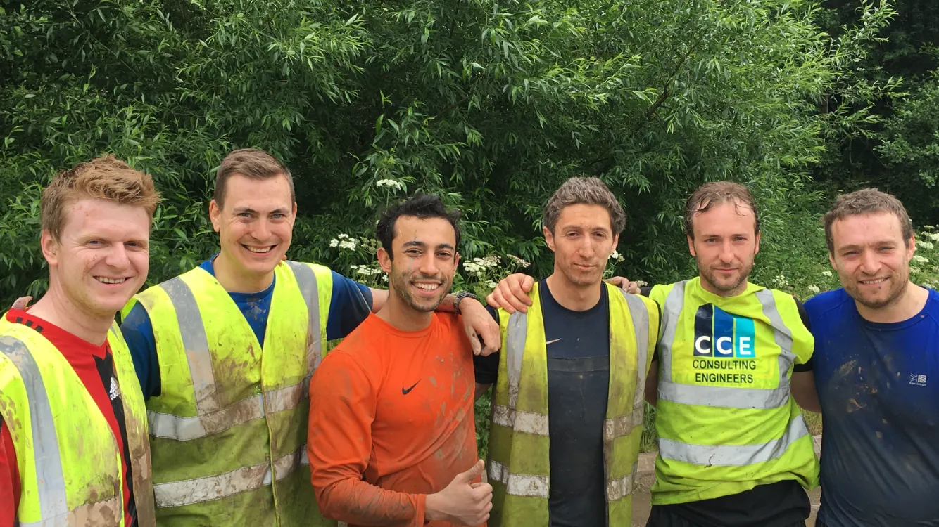 CCE Supports JCB Charity Mud Run